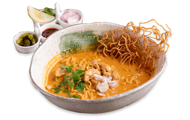 Thai curry ramen